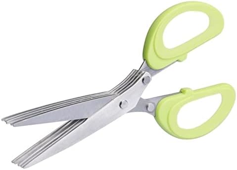 Мултифункционални ножици со висока ефикасност, мултислојни ножици кромид сечење ножици билки за зачини за зачини за зачини ножици