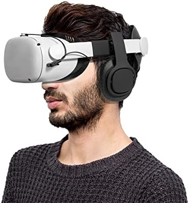 Глобуларен КЛАСТЕР HQ2 Стерео Бас VR Слушалки За Мета Потрага 2-Дојдете Со Различни Адаптери За Клипови Со Различна Големина-Одговара