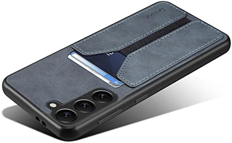 Коваури За Случајот Samsung Galaxy S23, Куќиште За Кожен Паричник Pu Со Држач За Слот За Кредитни Картички Ултра Тенок Заштитен