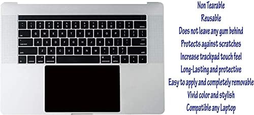 Екомахоличари Премиум Заштитник На Подлогата За Ацер Chromebook 317 17.3 инчен Лаптоп, Црн Капак На Подлогата За Допир Анти Гребење