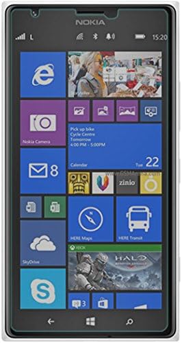 Г-дин Шилд [3-ПАКЕТ] Дизајниран За Nokia Lumia 1520 [Калено Стакло] Заштитник на Екранот [0,3 mm Ултра Тенка 9h Цврстина 2,5 D Кружен Раб]