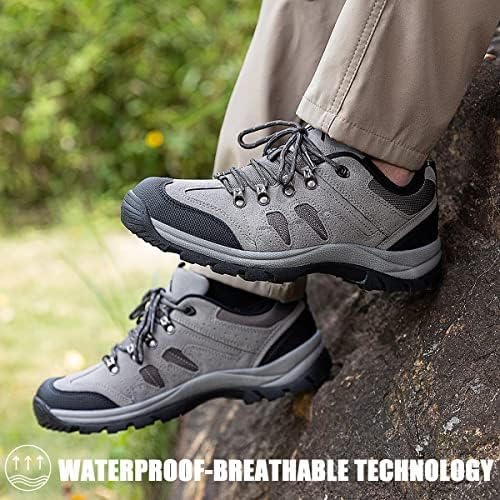 Водоотпорни чевли за пешачење CC-LOS без чистач и лесна цел ден удобност со големина 8-13