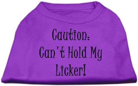 Не можам да ја држам мојата лигачка екрана кучиња кошула Виолетова xl