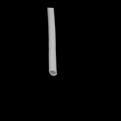 Нова LON0167 6,6ft 0.03in е прикажана внатрешна диа полиолефин сигурен ефикасен пламен ретардантна цевка бела за поправка на жица