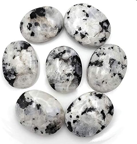 Кристал на палми од виножито од месечината - полиран скапоцен камен | Оригинален месечина на виножитото
