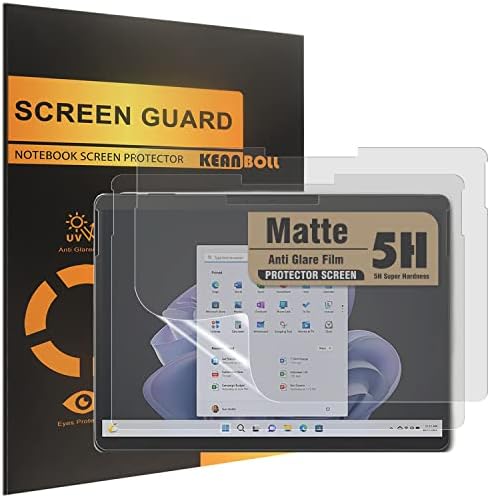 Keanboll 3 Pack Anti Glare Matte Screen Protector за Microsoft Surface Pro 9, Филтер за заштита на очите и анти -отпечатоци