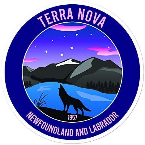 Национален парк Тера Нова Винил налепница Деклара 3 '' до 5,5 ''