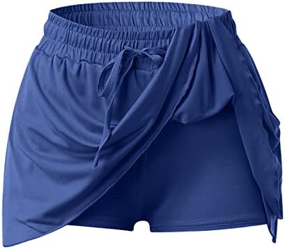 Вокачи Скорс здолништа за жени плетеа тениски здолништа активна облека што трчаше голф атлетски тренингот спортски шорцеви за жени