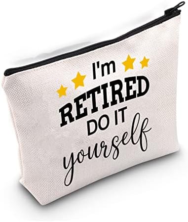 ЛЕВЛО Смешно Пензионирање Јас сум Во Пензија Направете го тоа сами Торби За Шминка Откажете Се Од Подароците За Пензионирање