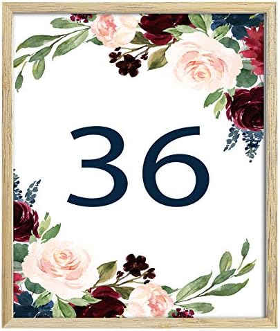 Дарлинг сувенир двострани печатени цветни броеви на табели за свадба за прием на свадба табела за табели картички-4 x 6