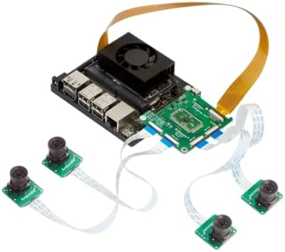 Cbhioarpd arducam 1MP*4 Quadrascopic Camera Commer Kit за Raspberry PI, Nvidia jetson Nano/Xavier NX