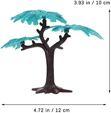 Вештачки лажен мини дрво модел Минијатурни дрвја Обуки за железници Пејзаж сценографија Декорација мини бор дрво кипарис модел на