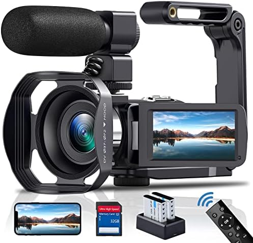 SEREE TECH 4k Видео Камера Видео КАМЕРА 60FPS 48MP18X Дигитална Камера За YouTube 3.0 Флип Екран На Допир Камера За Влогирање Камера СО