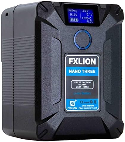 FX LION NANO THER 150WH 14.8V Компактен V-Mount Lithium-јонски батерија