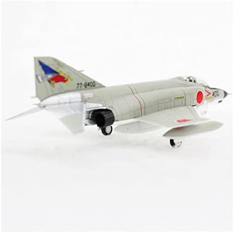 Модели на авиони умираат леани авиони 1/100 Скала погодни за борбени авиони на JASDF F-4EJ, бомбардер модел на модел на авиони, графички дисплеј
