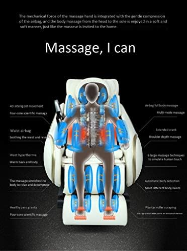 Стол за масажа на PRA 4D Deluxe Multifunction Electric Capsule Home Home Full Body Massage стол F9 Паметен тросед стол