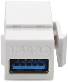 Кабелски работи со 5-пакет USB 3.0 Keystone Jacksters inserts geander changer