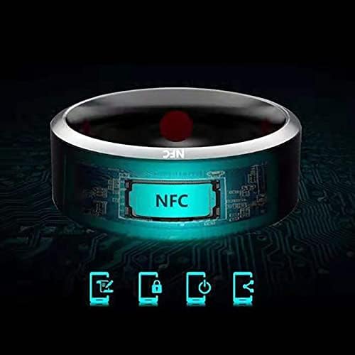 Мултифункционален паметен прстен на HepVet NFC, мултифункционален прстен, носен паметен прстен за отклучување, автоматско бирање,