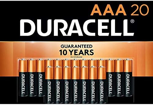Duracell Оптималнаk Алкални Батерии | Долготрајни 1.5 V Двојно Батерија &засилувач; CopperTop Aaa Алкални Батерии-Долготрајни, Сите