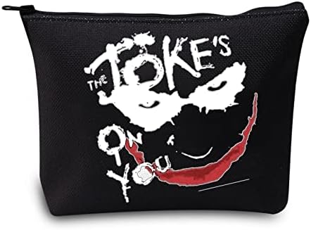 ЛЕВЛО Смешни Џокер Козметички Торба Џокер Фанови Подарок Шега Е На Вас Шминка Патент Торбичка Џокер Џокер Стока