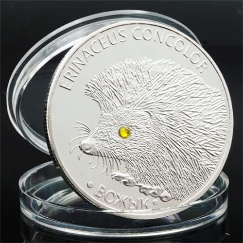 Животинска Монета Конго Среќа Gift Подарок Комеморативна Монета Комеморативен Медал Сребрена Монета Занаети Колекционерски Предмети Постави