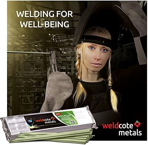 Weldcote Metals E-6013 3/32 Ниско манган емисија стапчиња за заварување. Побезбедно заварување. Направено во Израел