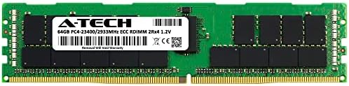 А-Тек 64гб Замена За Микрон MTA36ASF8G72PZ-2G9-DDR4 2933MHz PC4-23400 ECC Регистрирани RDIMM 288-Pin 2rx4 1.2 V - Еден Сервер