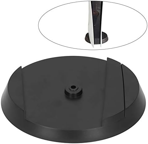 PS5 Stand, Dote Digent Design Vertical Stand Game Console Console Универзален простор за зачувување на конзолата за игри PS5 за ЦД - верзија