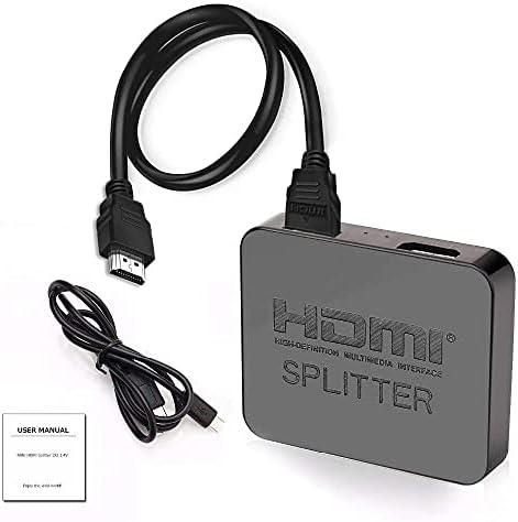 ВАВ HDMI Сплитер 1 во 2 Надвор &засилувач; Компонента На HDMI Адаптер