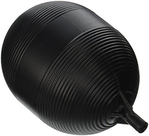Keeeny PP9906-1 Пластичен резервоар Плови топка 4 инчи x 5 инчи, црна