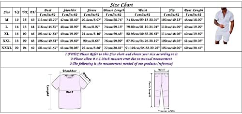 Јапонски костуми за мажи Машки летни обични патенти за печатење, исклучете го блузата со јака кратки ракави врвови од кошула шорцеви облеки