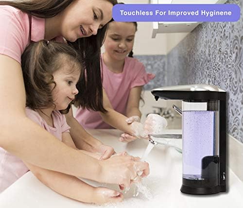 Автоматски диспензер за сапун без допир на допир со голем капацитет 22oz/650ml