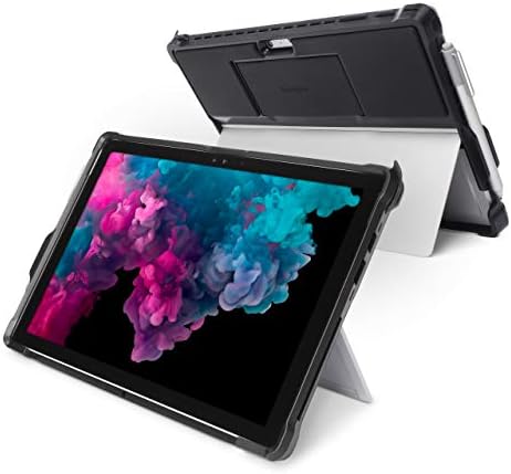 Kensington Microsoft Surface Pro Rugged Case за Surface Pro 6, 5 и 4 - Blackbelt 2 -ри степен со груб случај