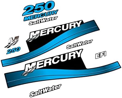 411 Декларации Замена на задниот дел за сет на декорации за сина боја на Mercury 250