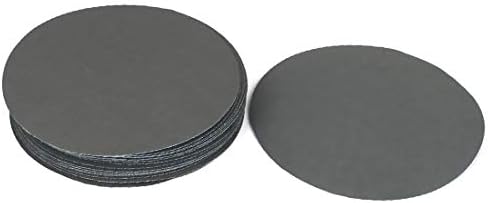 Нов LON0167 5 DIA има 3000 решетки Абразивна сигурна ефикасност, тркалезна пескава дискови, шкурка 20 парчиња за осцилирачка алатка