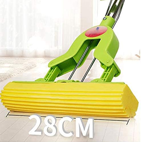 WSSBK Sponge Mop, сув и раствор за чистење на подот, сунѓер глава само чистење мрзливо катче