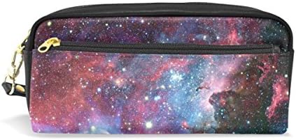 Врвна столарска маглина starsвезди со молив торбичка торба за шминка за шминка 1,7x0.75x0.5in