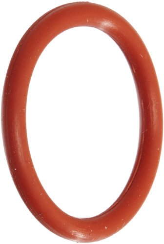 338 силиконски О-прстен, 70А Дурометар, црвен, 3-1/8 ИД, 3-1/2 ОД, 3/16 ширина