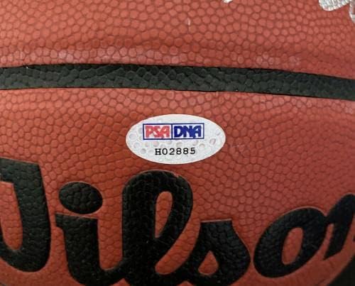 Оскар Робертсон потпиша I/O Wilson NCAA Basketball Bearcats PSA/DNA Autographed - автограмирани кошарка