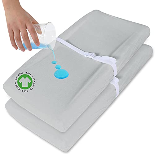 Покриена перница за медицинска сестра 2 пакет за перница за доење, ултра мека и пријатна, одлична, совршен подарок за новороденче / органско