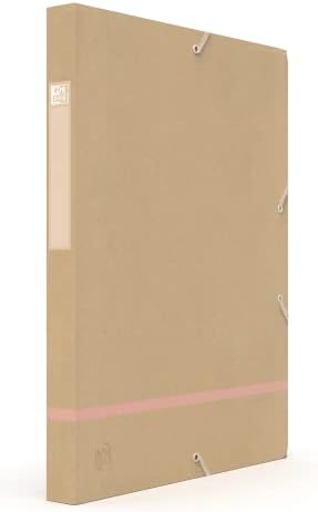 Оксфорд Touareg Box File 24 x 32 cm 25 mm 'рбет со еластична корица рециклирана картичка разновидни бои