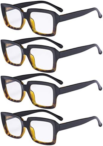 Eyekepper Заштедете 10% на комплети 4 пакувања дами за читање очила и 4 читатели на пакувања за жени +3,00
