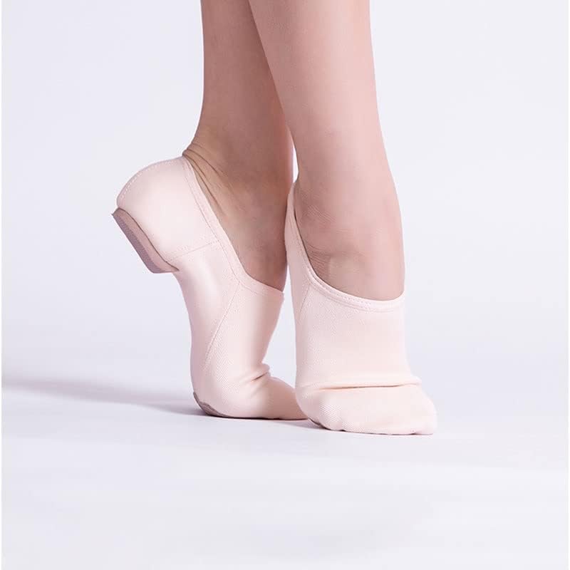 Кујјукс Стенгин се лизга на џез балетски чевли за танцување жени вежбаат чевли меки јога за обука на чевли за чевли