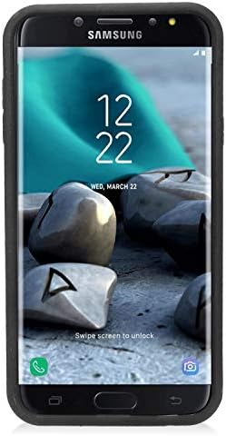 Z-GEN-Компатибилен Со Samsung Galaxy J7 2018, J7 Refine, J7 Star, J7 Crown, J7 Aura, J7 Top, J7 V J7V - Четкан Хибриден Телефон Случај-CS3 Сребро