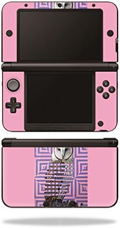 MOINYSKINS кожата компатибилна со Nintendo 3DS XL - Owl Maze | Заштитна, издржлива и уникатна обвивка за винил декларална обвивка | Лесен за примена, отстранување и промена на стило?