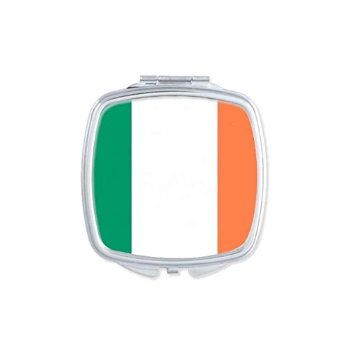 Ирска Национално знаме Европа земја Огледало Преносен компактен џеб шминка двострано стакло