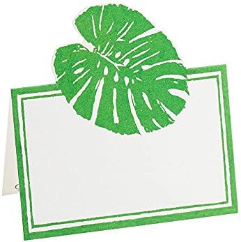 Каспари Палми остава картички за умирање на место во зелена боја - сет од 8
