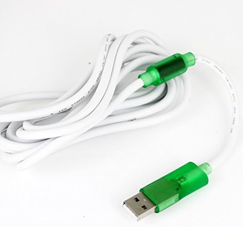 Жичен Контролер На Gamepad JOYPAD USB За Xbox 360 Транспарентен Зелен