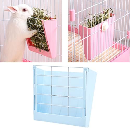 Leefasy 2 Rabbit Bunny Hay Hay Cage Cage Premium Manger 8,8 x 8,1 x 3,5