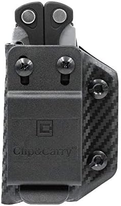 Clip & Carry Kydex Multitool Shath за полнење на Leatherman - Направено во USA EDC Multi Tool Shath Holder Holder Holder Cover